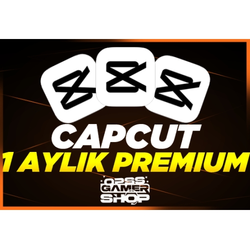  Anlık  Capcut Pro 1 Aylık Premium + Garanti